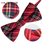 Pajarita De Cuadros Casual Elegante Accesorio Moda Tico
