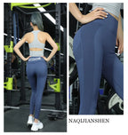 Mallas Push Up Mujer | Tobillero Cintura Alta | Leggings Entrenamiento Correr | Ticotrendy