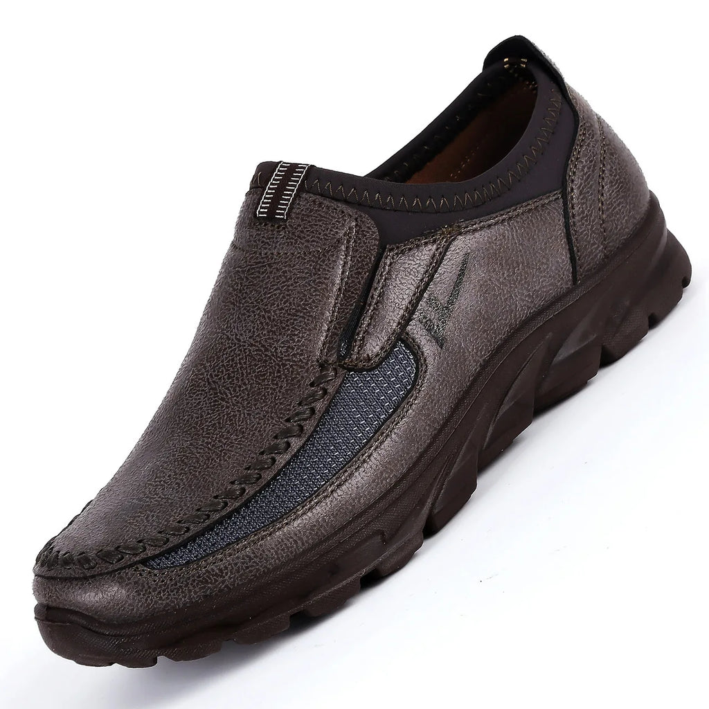 Mocasines Hombre Retro 2021 ∣ Casuales Planos ∣ Hechos a Mano Cómodos