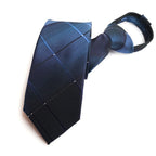 Corbata Preatada Con Cremallera Clásica De Negocios y Estilo Tico