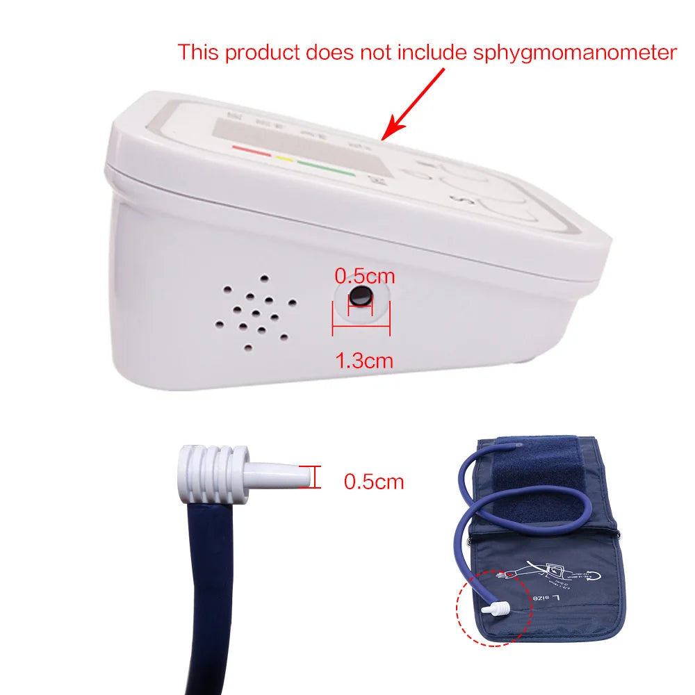 Manguito De Presión Arterial Adulto | Nailon Oxford Un Solo Tubo | Accesorios Monitores Salud