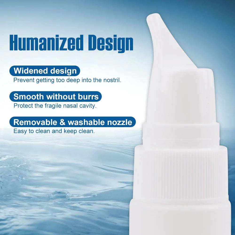 Lavador Nasal Neti Pot | Limpieza Vías Respiratorias Para Adultos Y Niños | Tratamiento Rinitis