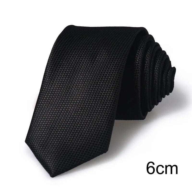 Corbata Jacquard Azul Oscuro Para Hombres Negocios Estilo Tico Elegante