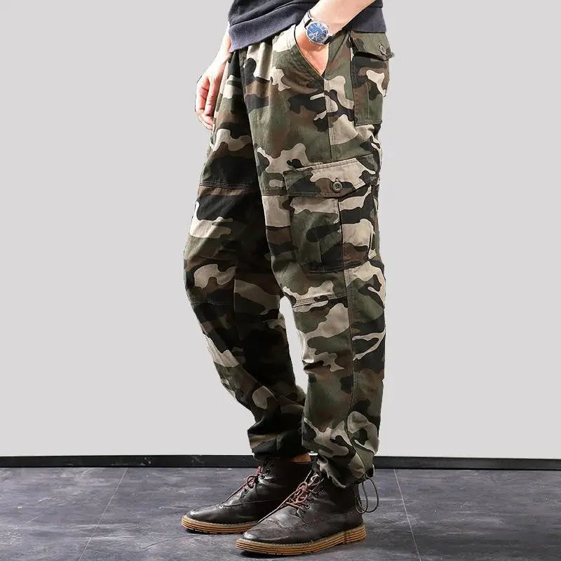 Pantalones Tácticos para Hombre | Camuflaje  | Multiusos Exterior y Trabajo | Ticotrendy