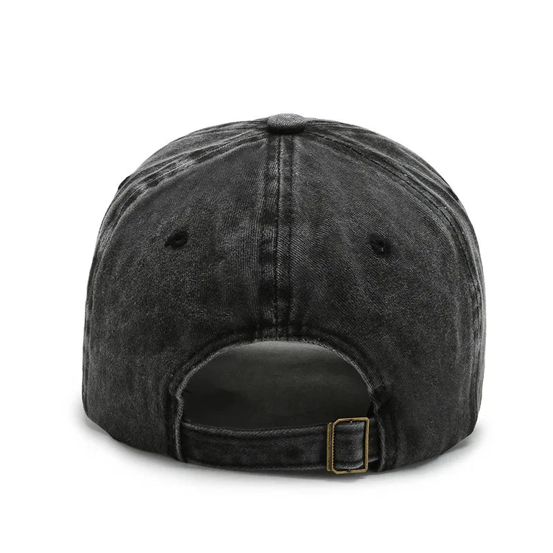 Gorra Estilo Vintage con Visera Curva para Viajes y Deporte Tica