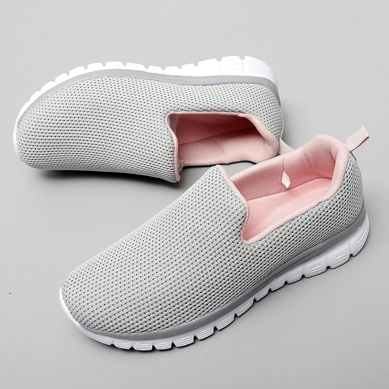 Zapatillas Deportivas Sin Cordones | Ligeras y Cómodas | Talla Grande | Verano