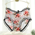 Bragas con Volantes y Lazo Floral | Talla Grande