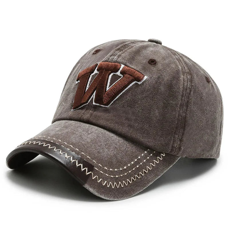 Gorra Estilo Vintage con Visera Curva para Viajes y Deporte Tica