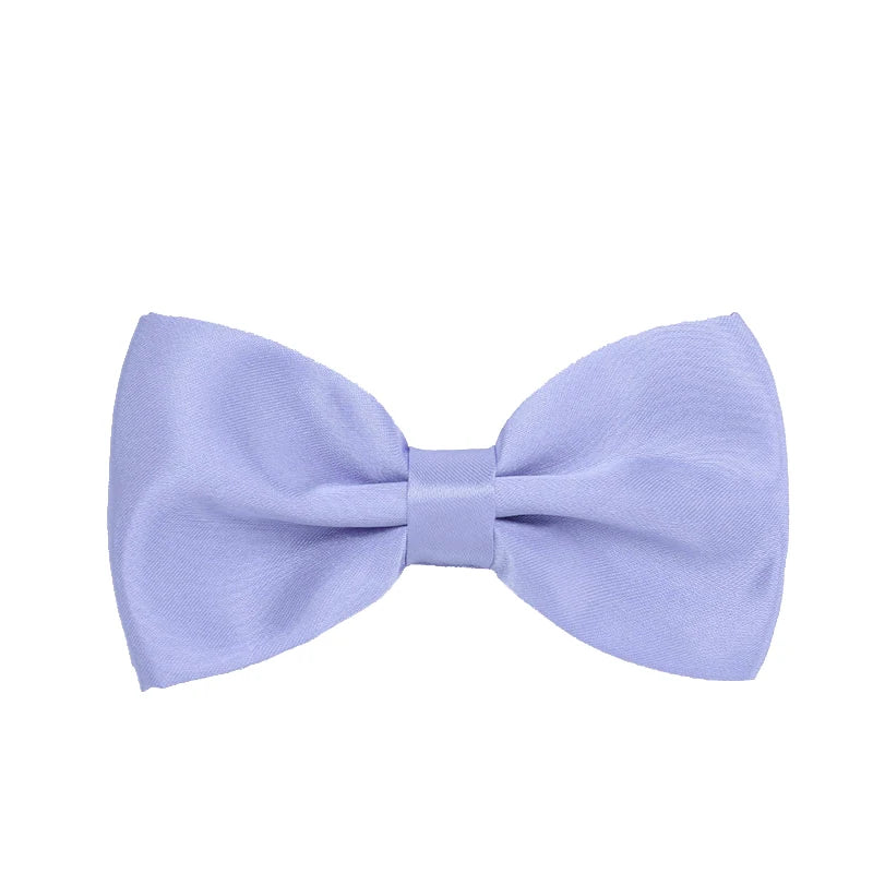Pajarita ajustada para hombre, pajarita clásica de color negro y dorado, color rojo, verde, rosa, azul y blanco