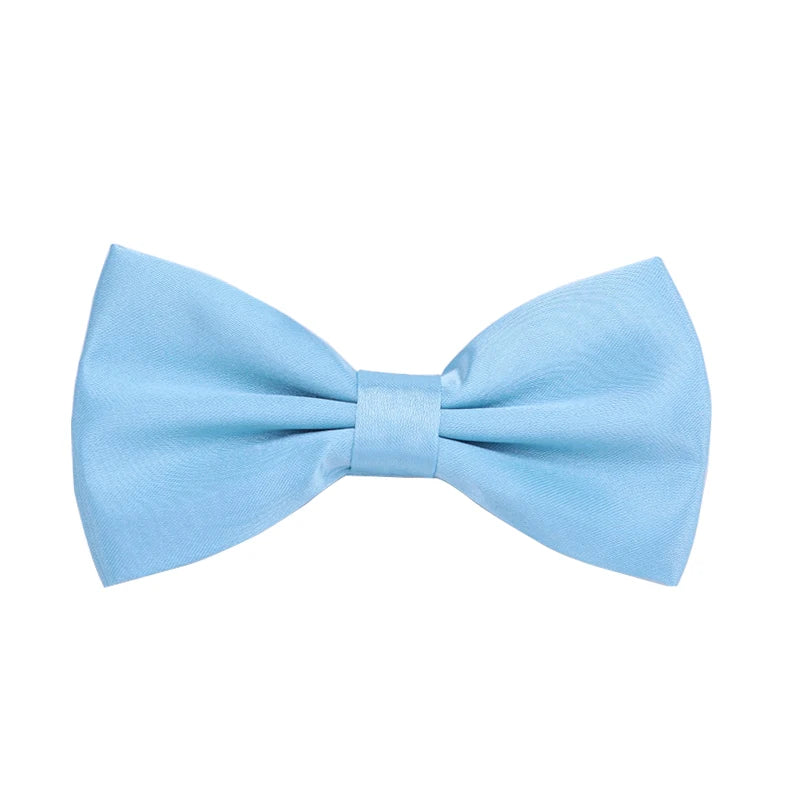 Pajarita ajustada para hombre, pajarita clásica de color negro y dorado, color rojo, verde, rosa, azul y blanco