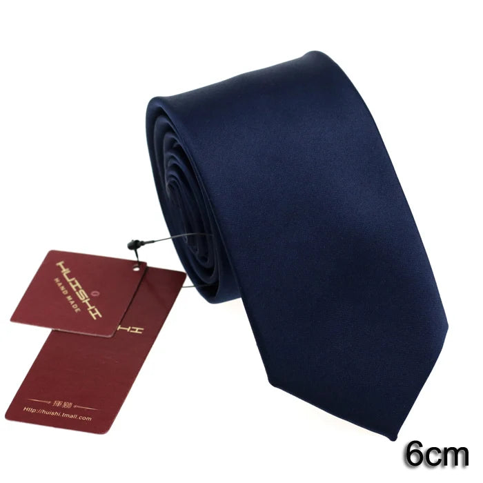 Corbata Jacquard Azul Oscuro Para Hombres Negocios Estilo Tico Elegante