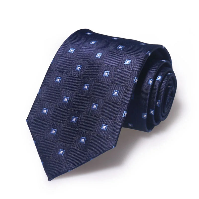 Corbata De Lunares Para Negocios Moda Casual Con Estilo Tico