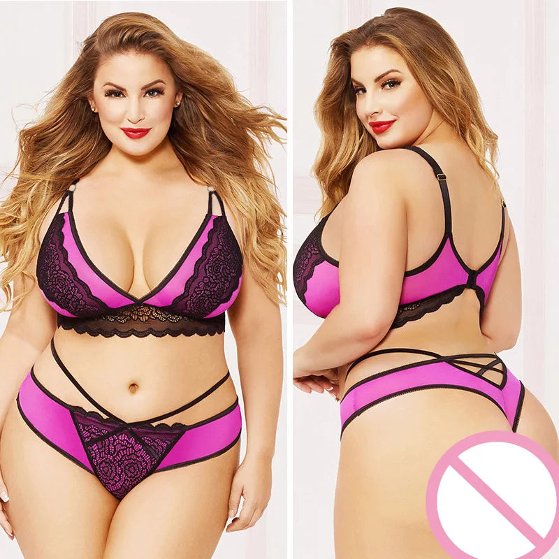 Body de Encaje Floral Talla Grande 5XL | Catsuit Transparente | Tico Trendy
