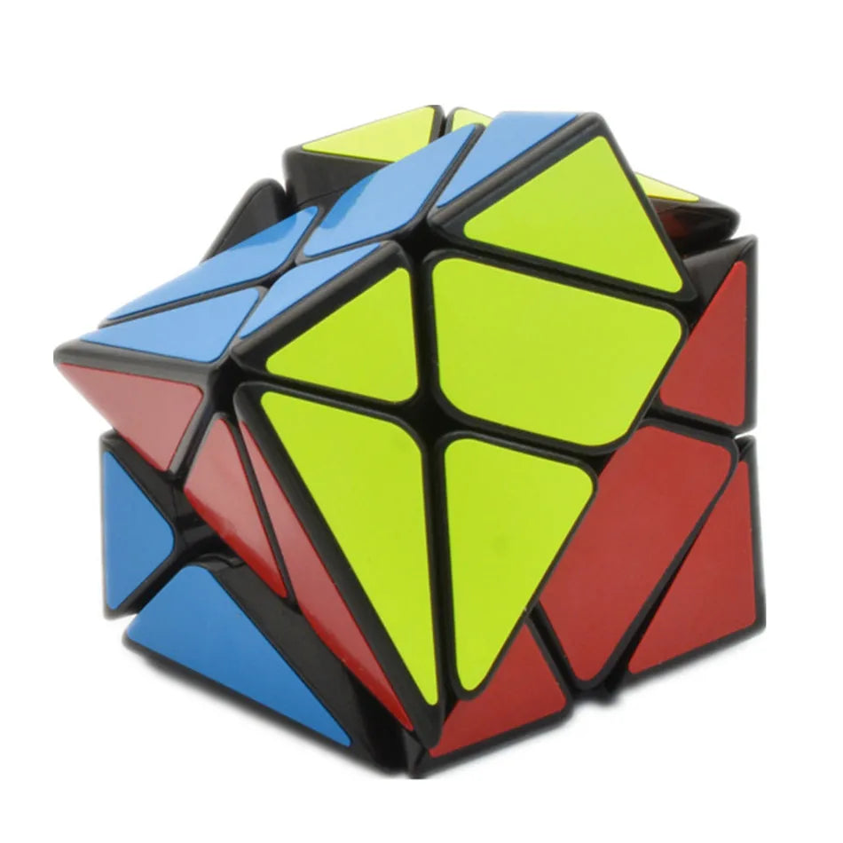 YongJun Cubo mágico del eje YJ para niños, juguete mágico de rompecabezas, Cubo de velocidad Jinggang, cambio irregular, regalo para niños