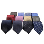 Corbata De Lunares Para Negocios Moda Casual Con Estilo Tico