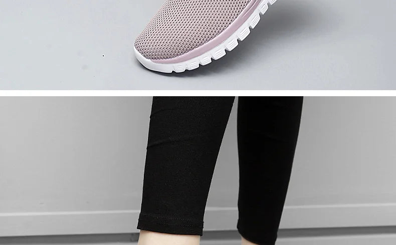 Zapatillas Deportivas Sin Cordones | Ligeras y Cómodas | Talla Grande | Verano