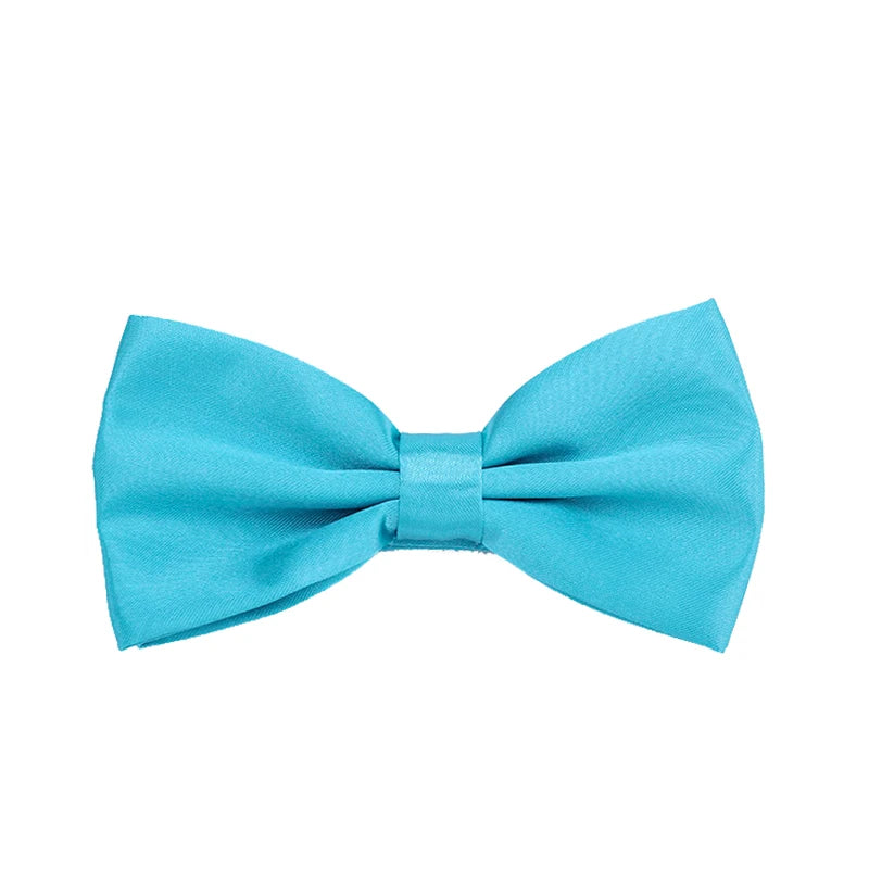Pajarita ajustada para hombre, pajarita clásica de color negro y dorado, color rojo, verde, rosa, azul y blanco