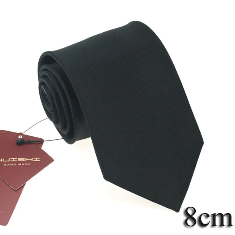 Corbata Jacquard Azul Oscuro Para Hombres Negocios Estilo Tico Elegante