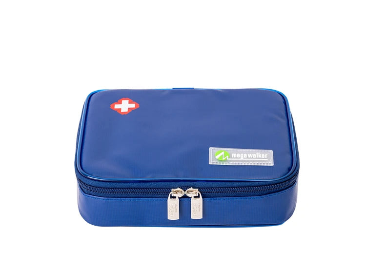 Caja enfriadora de insulina mega, bolsa de tamaño mediano, Estuche De Viaje de insulina para diabéticos con aislamiento portátil, bolsa de hielo de papel de aluminio de tela de nailon