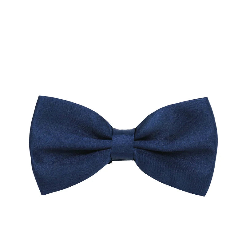 Pajarita ajustada para hombre, pajarita clásica de color negro y dorado, color rojo, verde, rosa, azul y blanco
