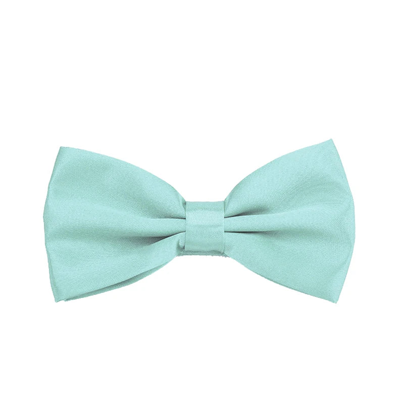 Pajarita ajustada para hombre, pajarita clásica de color negro y dorado, color rojo, verde, rosa, azul y blanco
