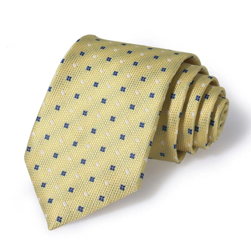 Corbata De Lunares Para Negocios Moda Casual Con Estilo Tico
