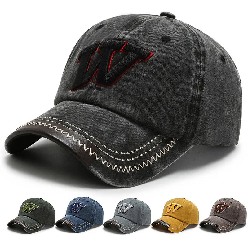 Gorra Estilo Vintage con Visera Curva para Viajes y Deporte Tica
