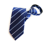 Corbata Preatada Con Cremallera Clásica De Negocios y Estilo Tico