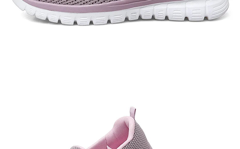 Zapatillas Deportivas Sin Cordones | Ligeras y Cómodas | Talla Grande | Verano