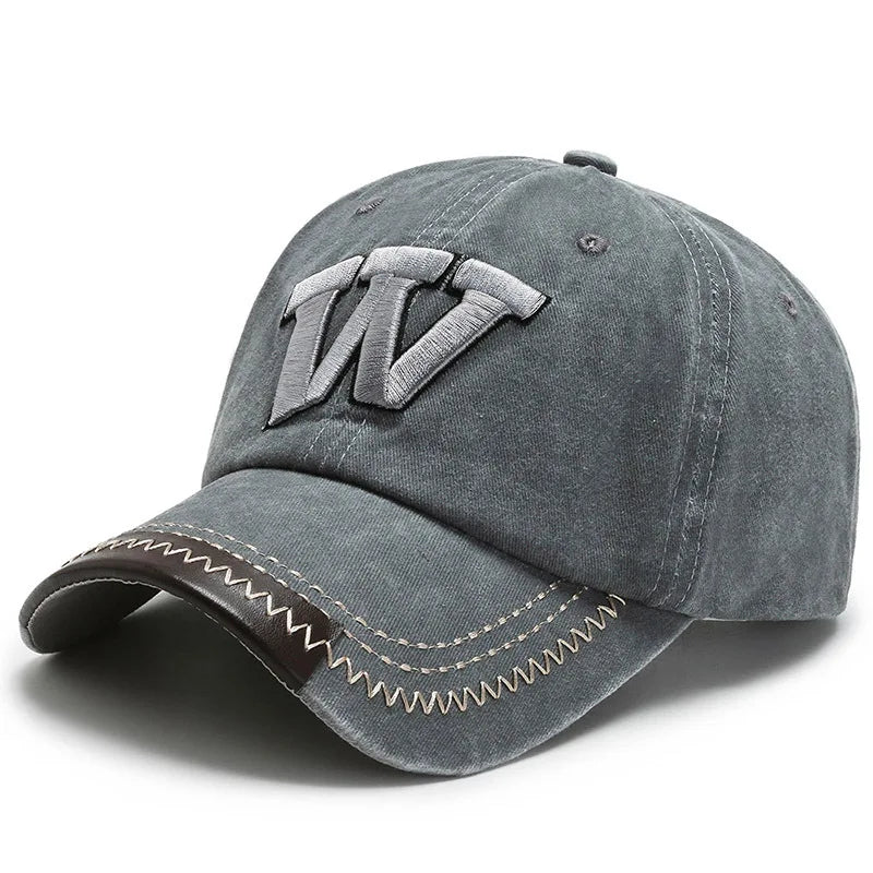 Gorra Estilo Vintage con Visera Curva para Viajes y Deporte Tica