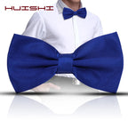 Pajarita ajustada para hombre, pajarita clásica de color negro y dorado, color rojo, verde, rosa, azul y blanco