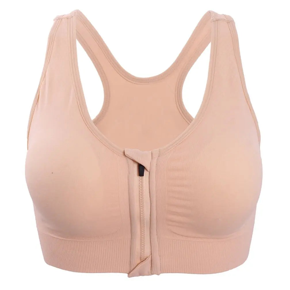 Top Deportivo para Mujer S-5XL | Cremallera Frontal y Push-up | Gimnasio y Yoga | Tico trendy