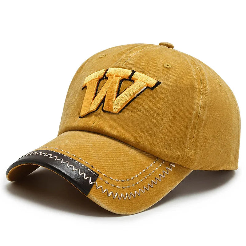 Gorra Estilo Vintage con Visera Curva para Viajes y Deporte Tica