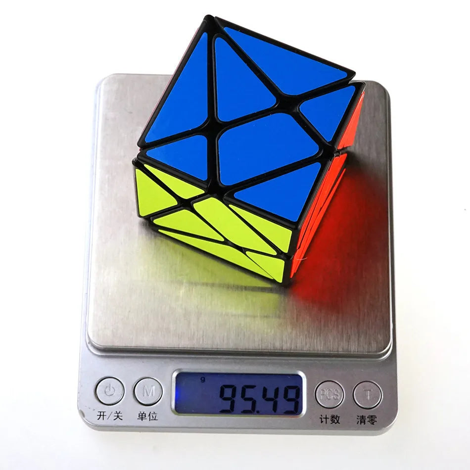 YongJun Cubo mágico del eje YJ para niños, juguete mágico de rompecabezas, Cubo de velocidad Jinggang, cambio irregular, regalo para niños