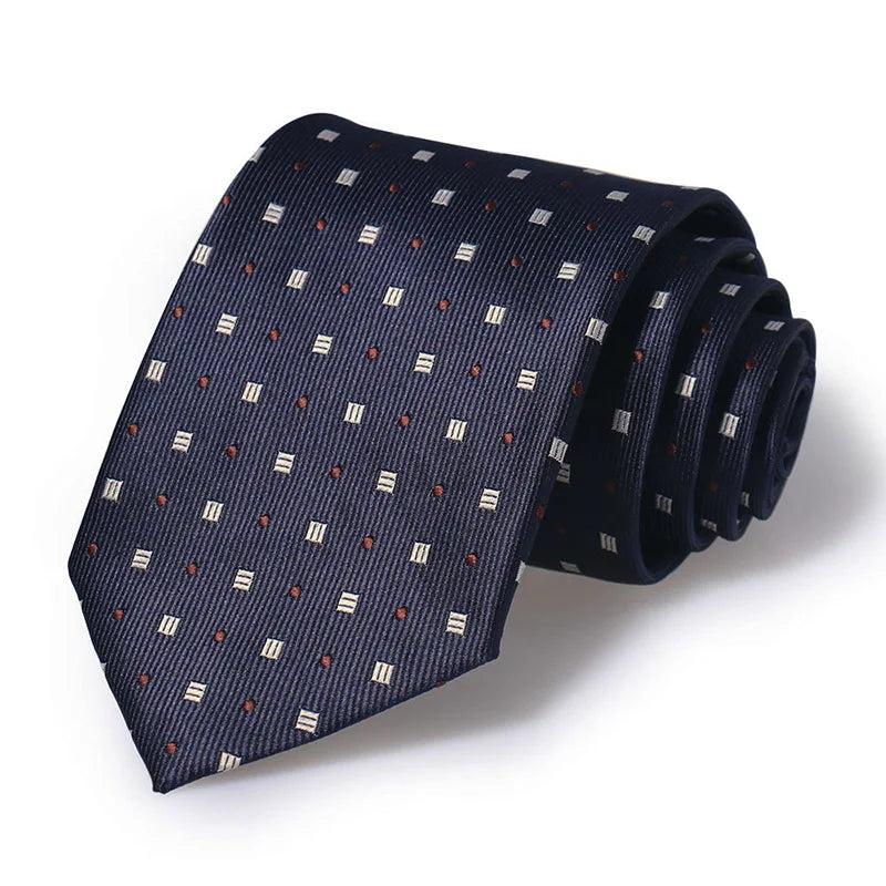 Corbata De Lunares Para Negocios Moda Casual Con Estilo Tico