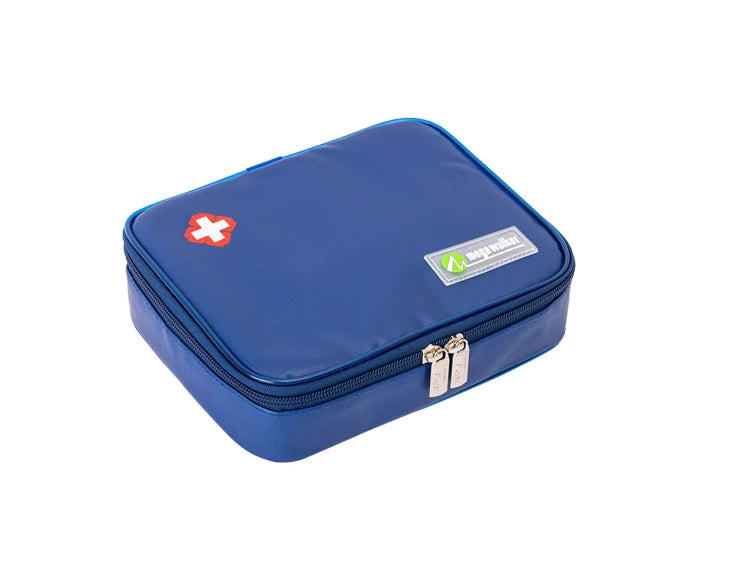 Caja enfriadora de insulina mega, bolsa de tamaño mediano, Estuche De Viaje de insulina para diabéticos con aislamiento portátil, bolsa de hielo de papel de aluminio de tela de nailon