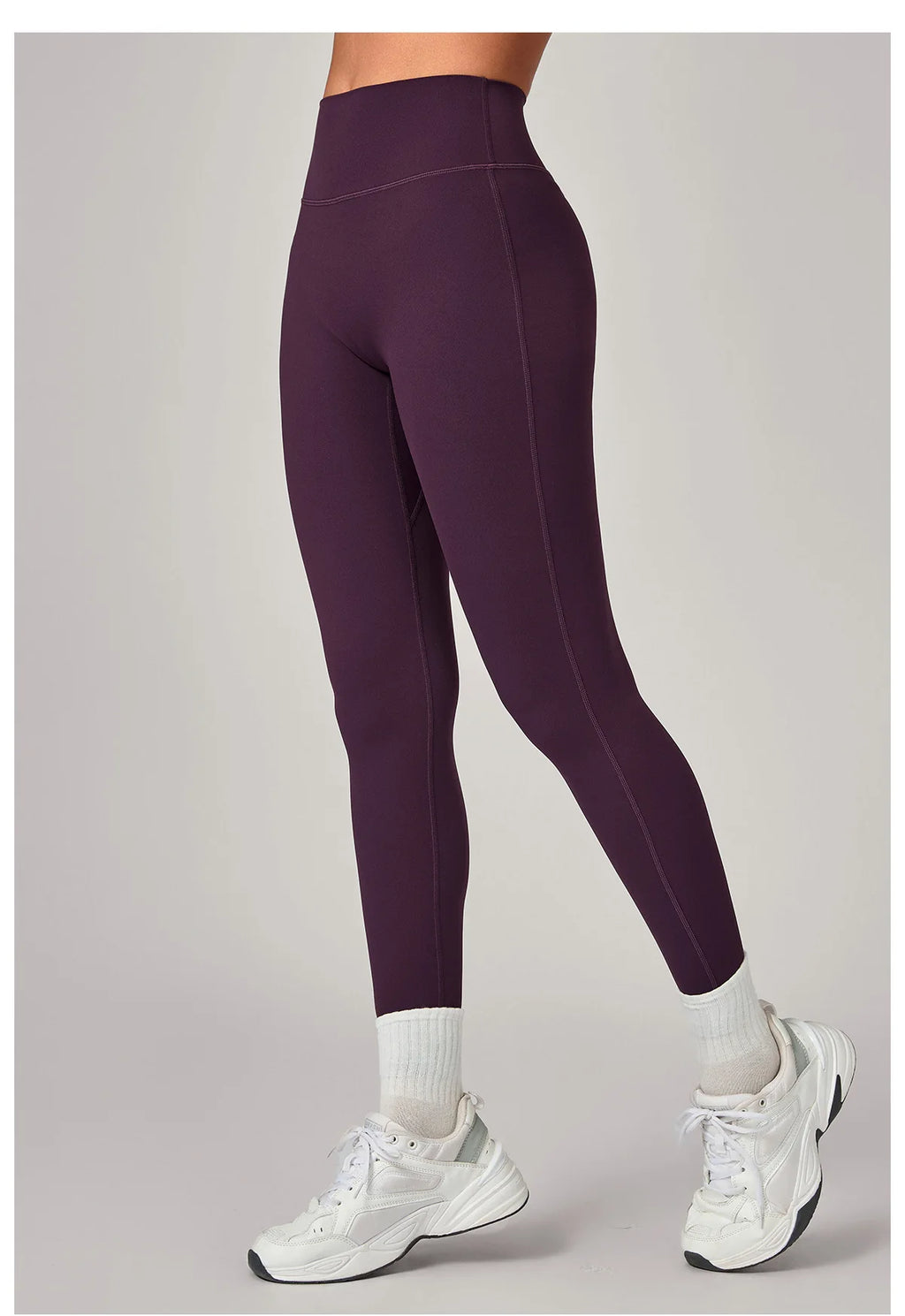 VEQKING Pantalones de Yoga de Cintura Alta para Mujer, Leggings Deportivos con Efecto Scrunch Oculto, de Secado Rápido, Mallas de Gimnasio Suaves para Entrenamiento y Running