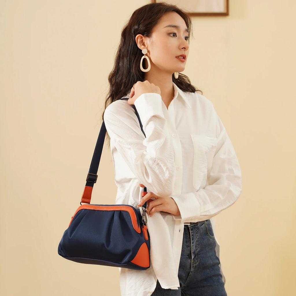 LAORENTOU bolso de mano sencillo para mujer, bolso cruzado informal, nuevo bolso de hombro grande para mujer 2025