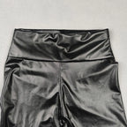 Leggings Cuero Verano Mujer | Cintura Alta Efecto Push Up | Piel Sintética