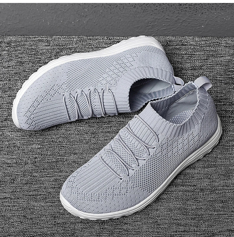 Zapatos Planos Ligeros para Mujer | Tallas 42-43 | Azul, Rosa, Negro, Gris | Verano
