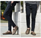 Mocasines Lujo Hombre ∣ Cuero Suave ∣ Zapatos Cómodos para Conducir