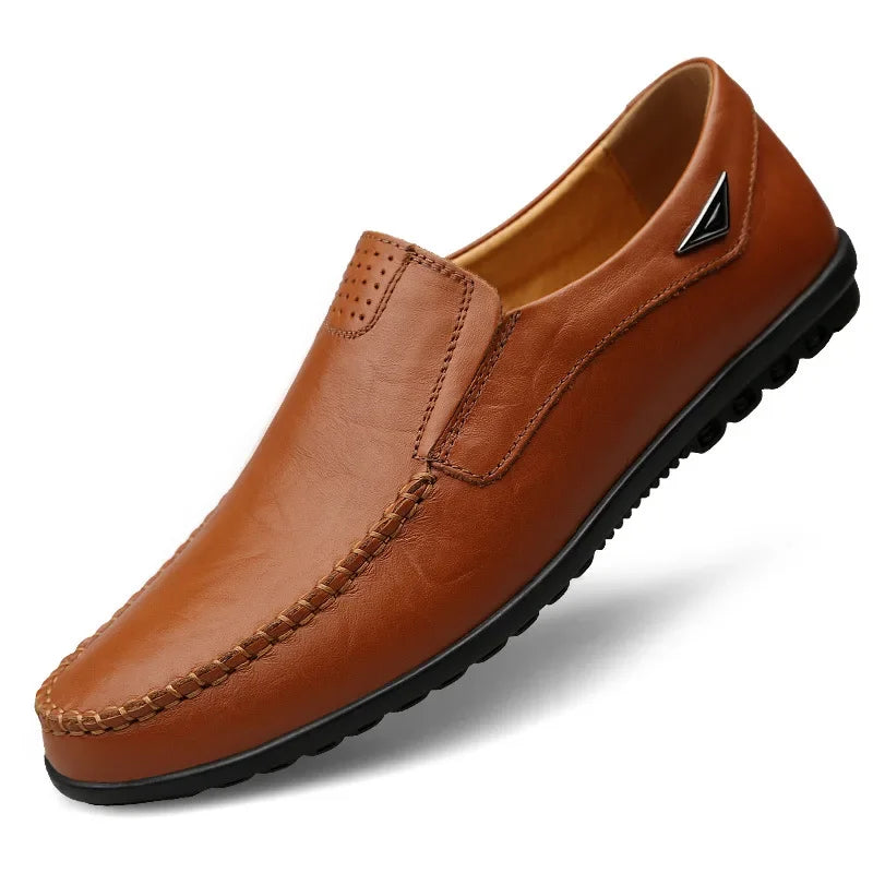 Zapatos Piel Genuina Hombre ∣ Transpirables Conducción ∣ Talla 37-46