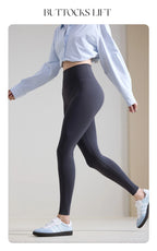 Leggings Piel Tiburón Sensación Desnuda | Sin Costuras Sexy Deportes | Mallas Ajustadas PV | Ticotrendy