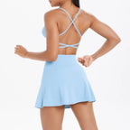 Conjunto Deportivo Yoga 2 Piezas | Ticotrendy Sujetador Shorts Mujer Estilo Fitness