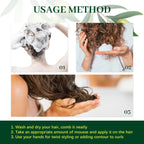 Mousse para peinar el cabello con aceite de oliva, estilismo duradero, reduce el Frizz, previene la rotura del cabello, mantiene los rizos del cabello, mantiene la Mousse para sujetar