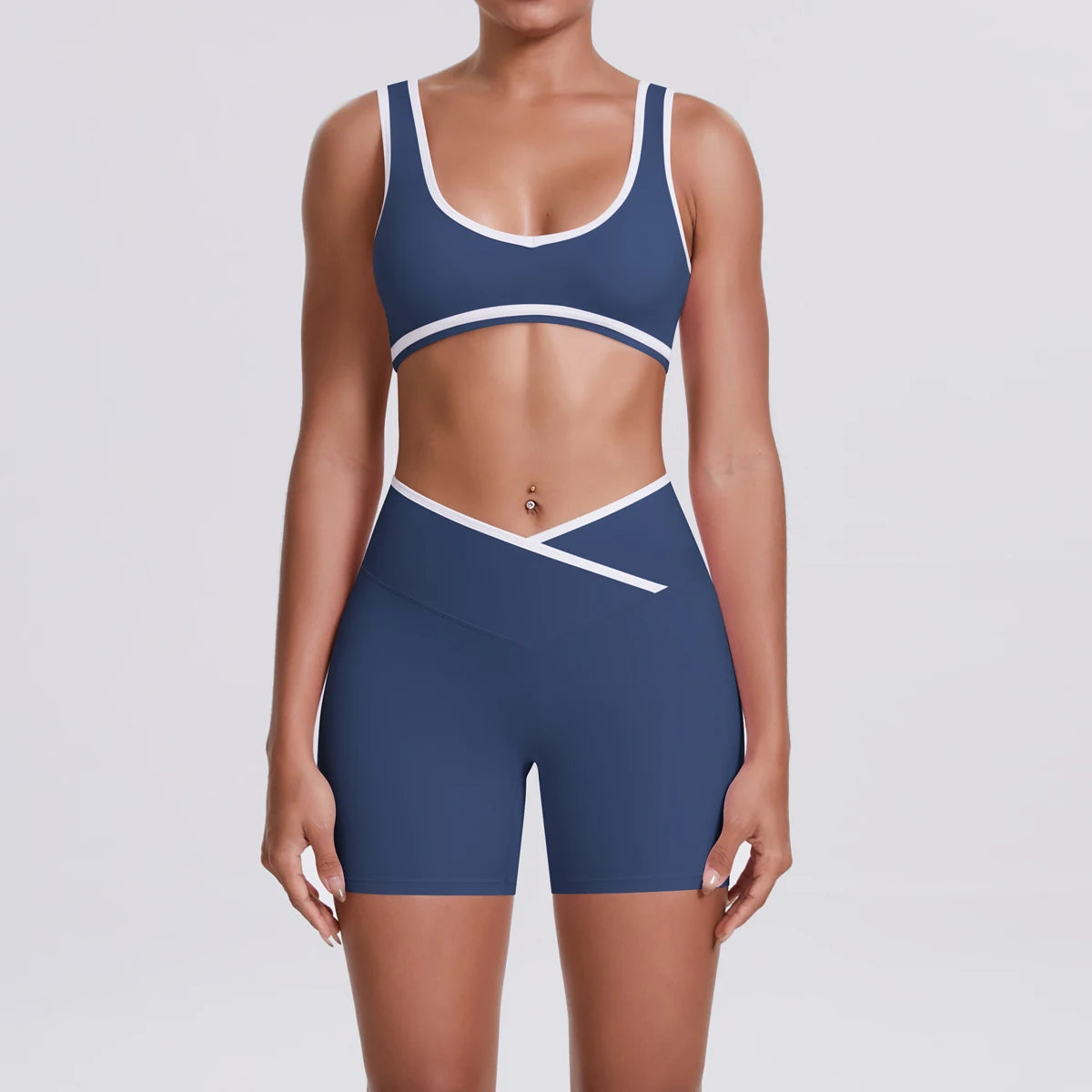 Conjunto Deportivo Mujer 2 Piezas | Yoga Gimnasio | Secado Rápido Ajuste Delgado