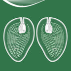 Zapatillas de silicona, sandalias, almohadilla para el antepié, chanclas, Clip, almohadillas para los pies, plantilla para zapatos de GEL, cojín antideslizante de partículas de masaje para el cuidado de los pies