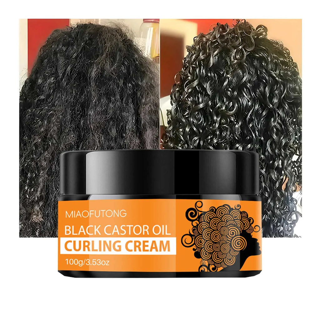 Aceite de Ricino Negro | Hidrata y Define Rizos | Repara Cabello Seco y Enredos