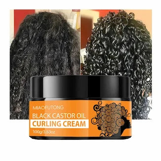Aceite de Ricino Negro | Hidrata y Define Rizos | Repara Cabello Seco y Enredos