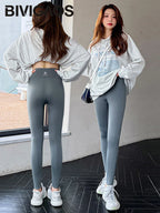 Leggings Piel Tiburón Estampado | Multicolor Cintura Alta | Elástico Mallas Deportivas | Ticotrendy